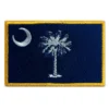 South Carolina State Flag Embroidered Iron-on Patch