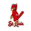 St. Louis Cardinals Vintage Bird Logo Red Embroidery Iron-on Patch