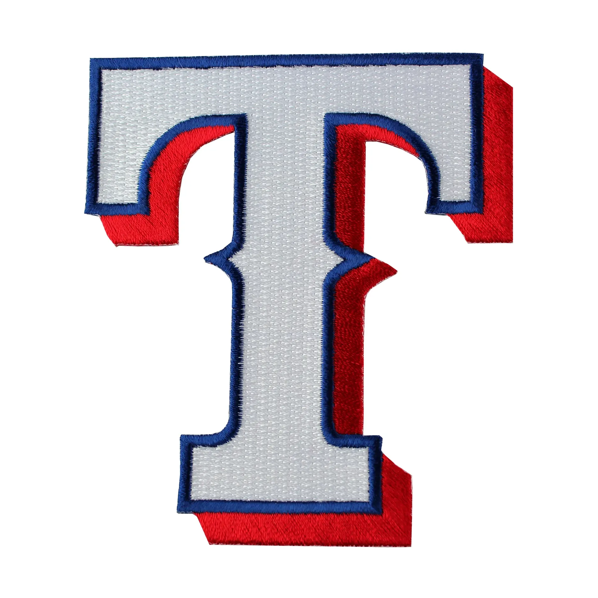 Texas Rangers "T" Logo Embroidery Patch