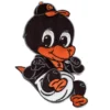 Baltimore Orioles Bird Baby Mascot Iron-on Patch