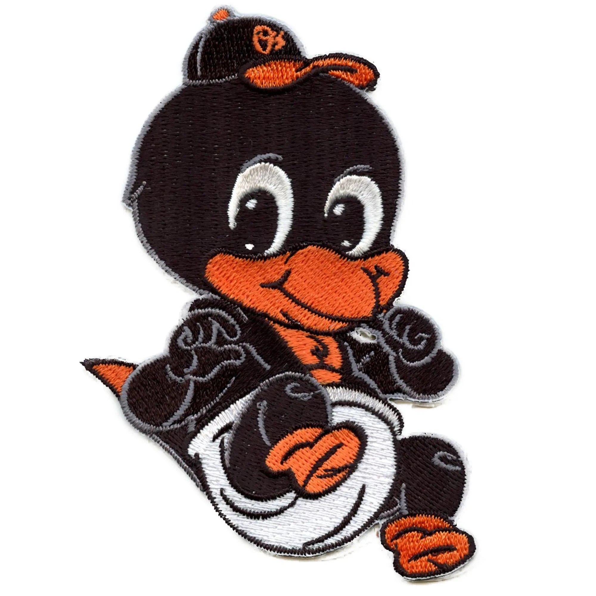 Baltimore Orioles Bird Baby Mascot Iron-on Patch