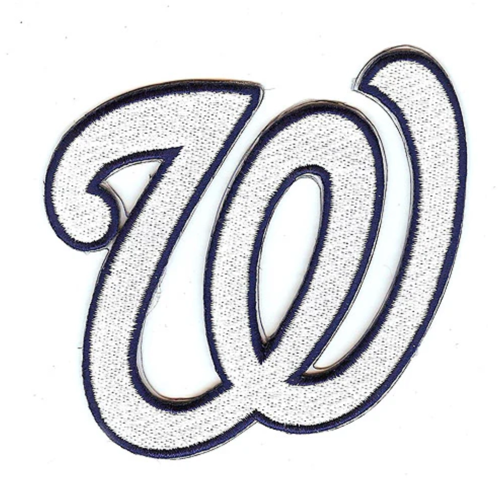 Washington Nationals 2009 W Letter Logo Patch