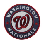 Washington Nationals 2011 Logo Navy/Red Embroidery iron-on Patch