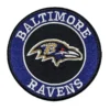 Baltimore Ravens Round Vintage Logo Patch