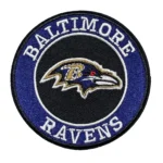 Baltimore Ravens Round Vintage Logo Embroidered Patch