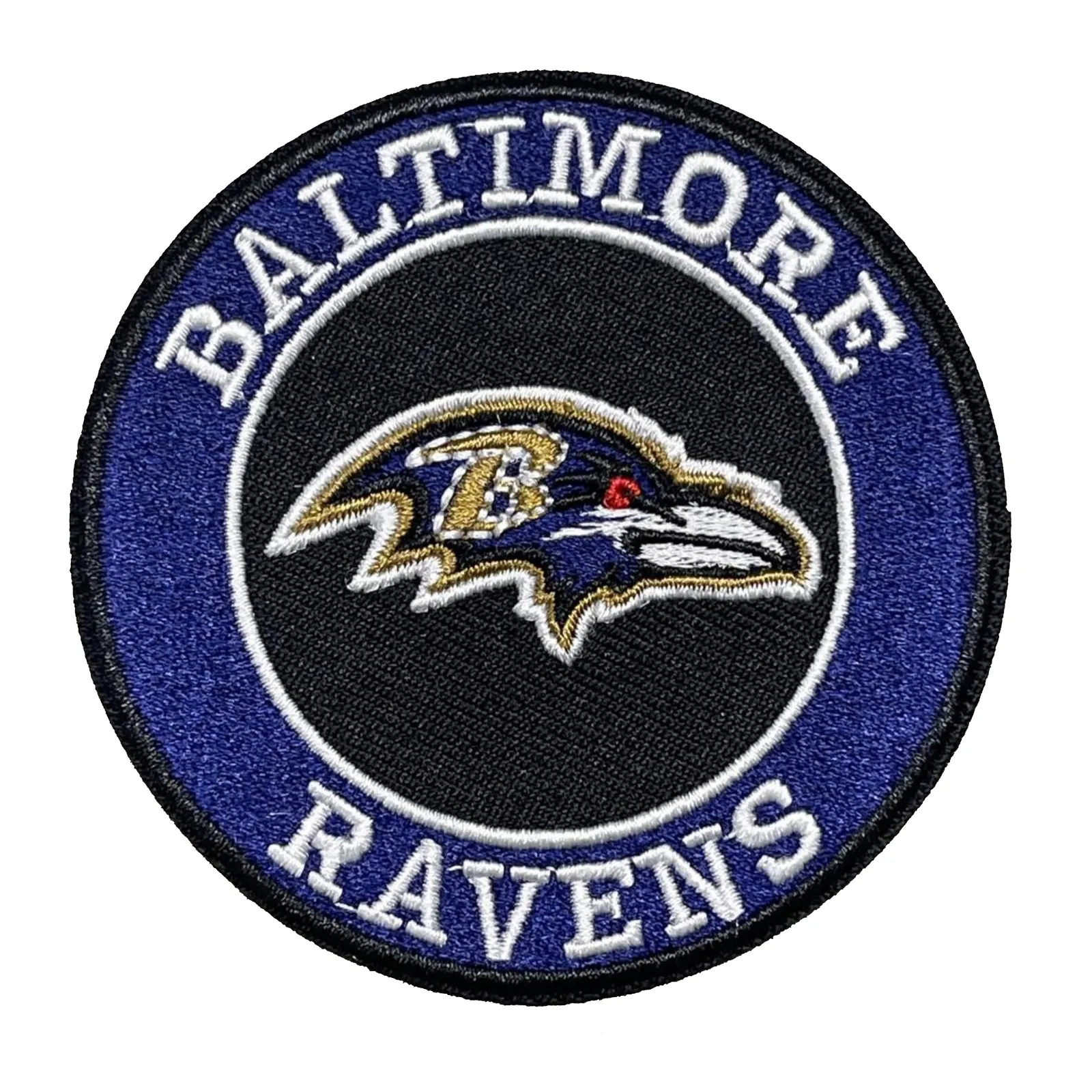 Baltimore Ravens Round Vintage Logo Patch
