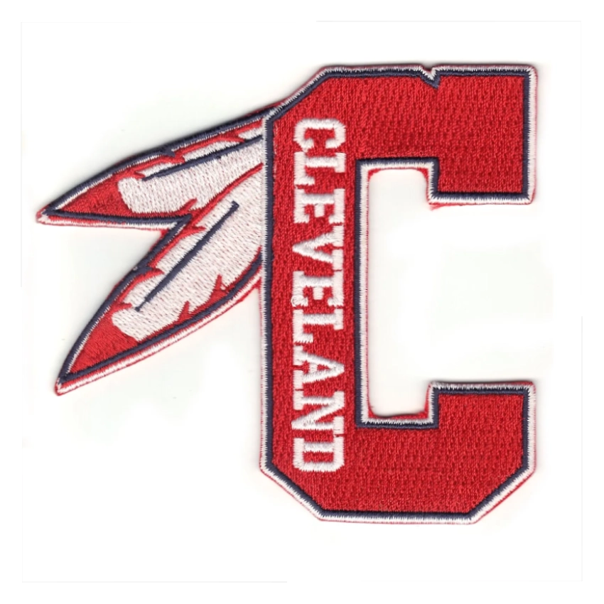 Cleveland Cavaliers Logo Red Embroidery Patch