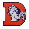 Denver Broncos D-Horse Logo Patch