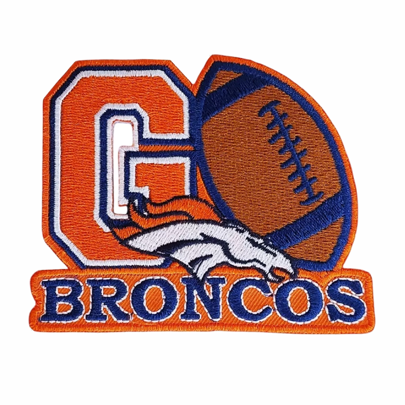 Denver Broncos “G” Football Patch