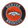 Denver Broncos Team Logo Round Embroidered Patch