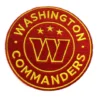 Washington Commanders logo patch