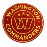 Washington Commanders Round Logo Embroidered Patch