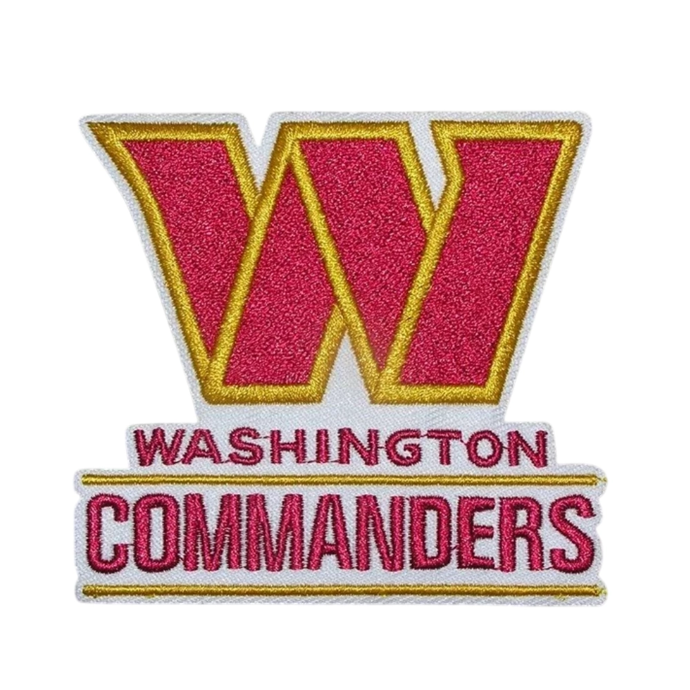 Washington Commanders W Letter Patch