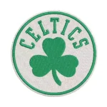 Boston Celtics Shamrock Basketball Team Iron-on Patch