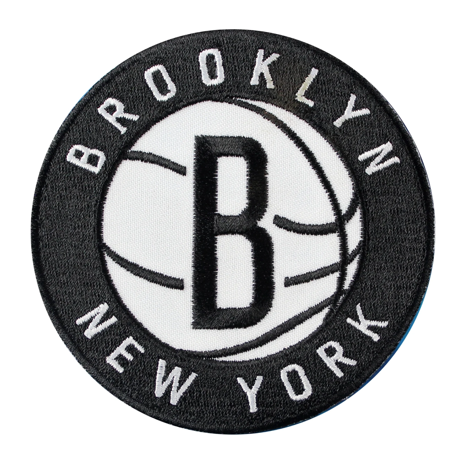 Brooklyn Nets Round Logo Embroidery Patch