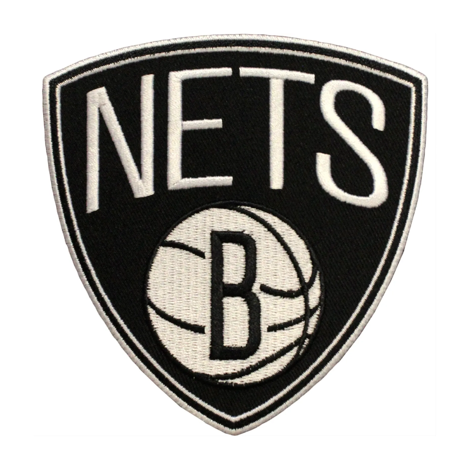 Brooklyn Nets Shield Logo Embroidery Patch