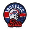 Buffalo Bills Round Helmet Patch