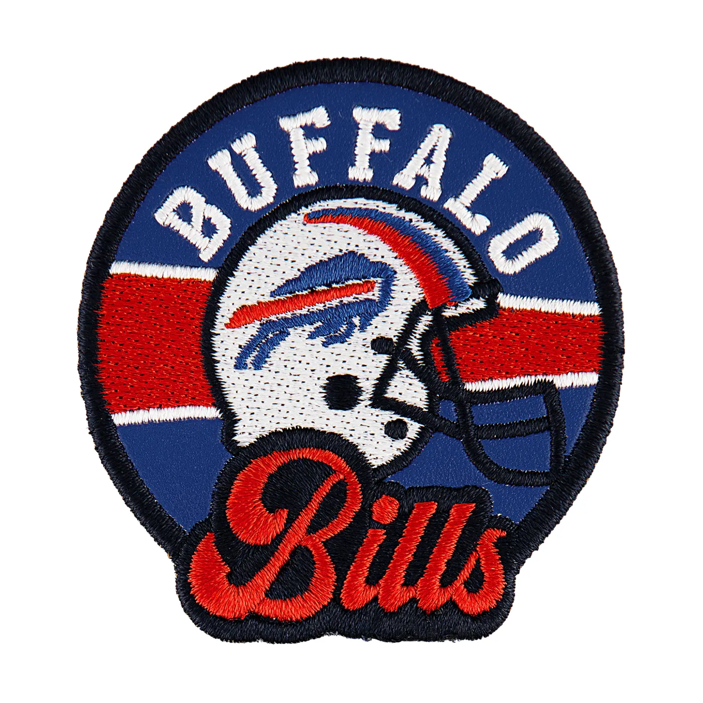 Buffalo Bills Round Helmet Patch