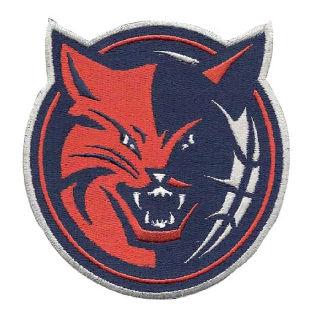Charlotte Bobcats round Iron-on Patch