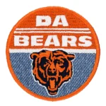 Chicago Bears Round DA Bears Embroidered Patch