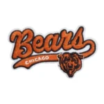 Chicago Bears Script Logo Embroidered Patch