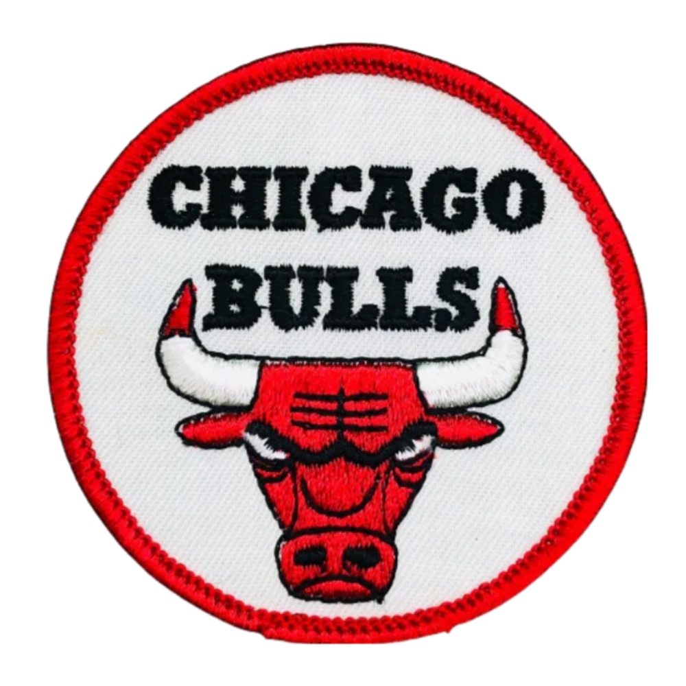 Chicago Bulls Round Vintage Embroidered Patch