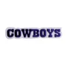 Dallas Cowboys "COWBOYS" Script Patch