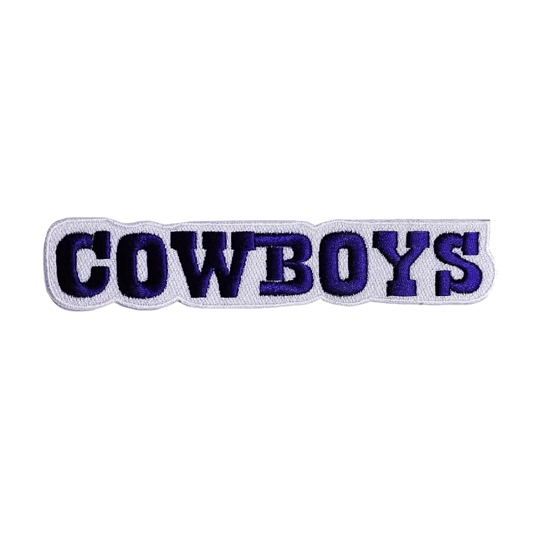 Dallas Cowboys "COWBOYS" Script Patch