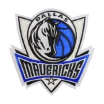 Dallas Mavericks Logo Embroidered Iron-On Patch