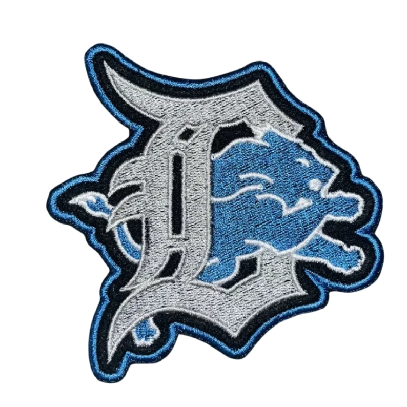Detroit Lions "D" Logo Patch