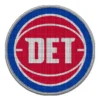 Detroit Pistons "DET" Logo Iron-on Patch