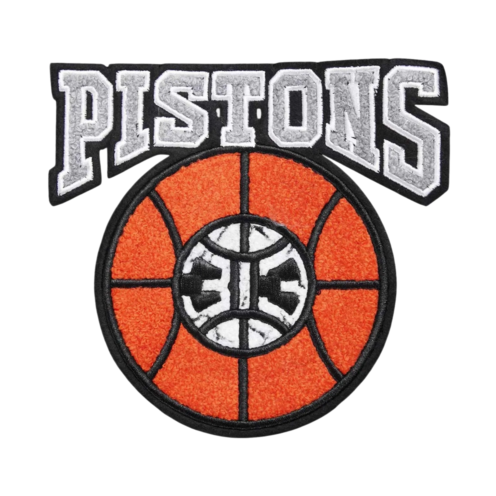 Detroit Pistons Basketball Logo Patch