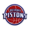 Detroit Pistons round logo patch