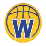 Golden State Warriors Secondary Round Iron-on Patch
