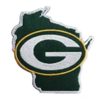 Green Bay Packers Wisconsin State Logo Embroidered Patch