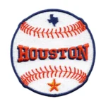 Houston Astros Baseball Logo Embroidered Patch