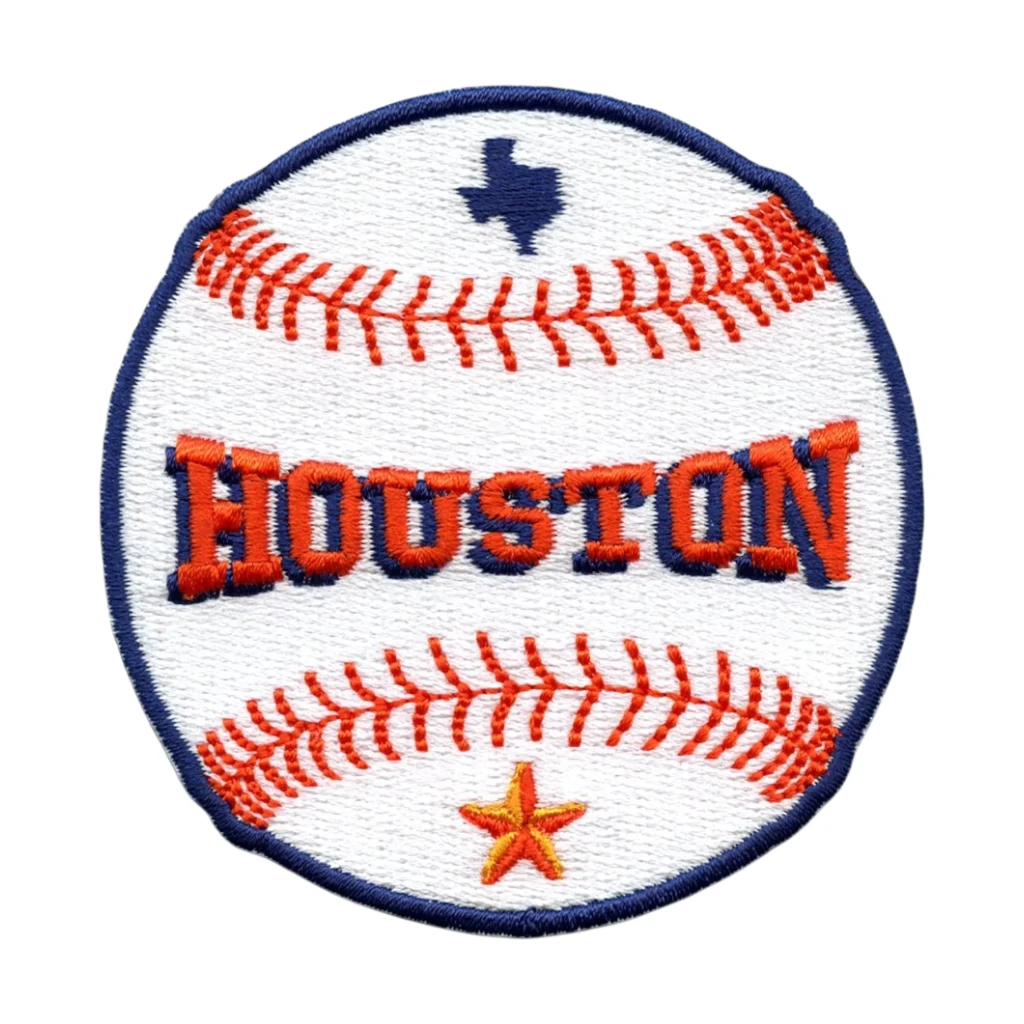 Houston Astros Baseball Patch