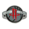 Houston Rockets gray round patch