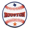 Houston Rockets Baseball Patch