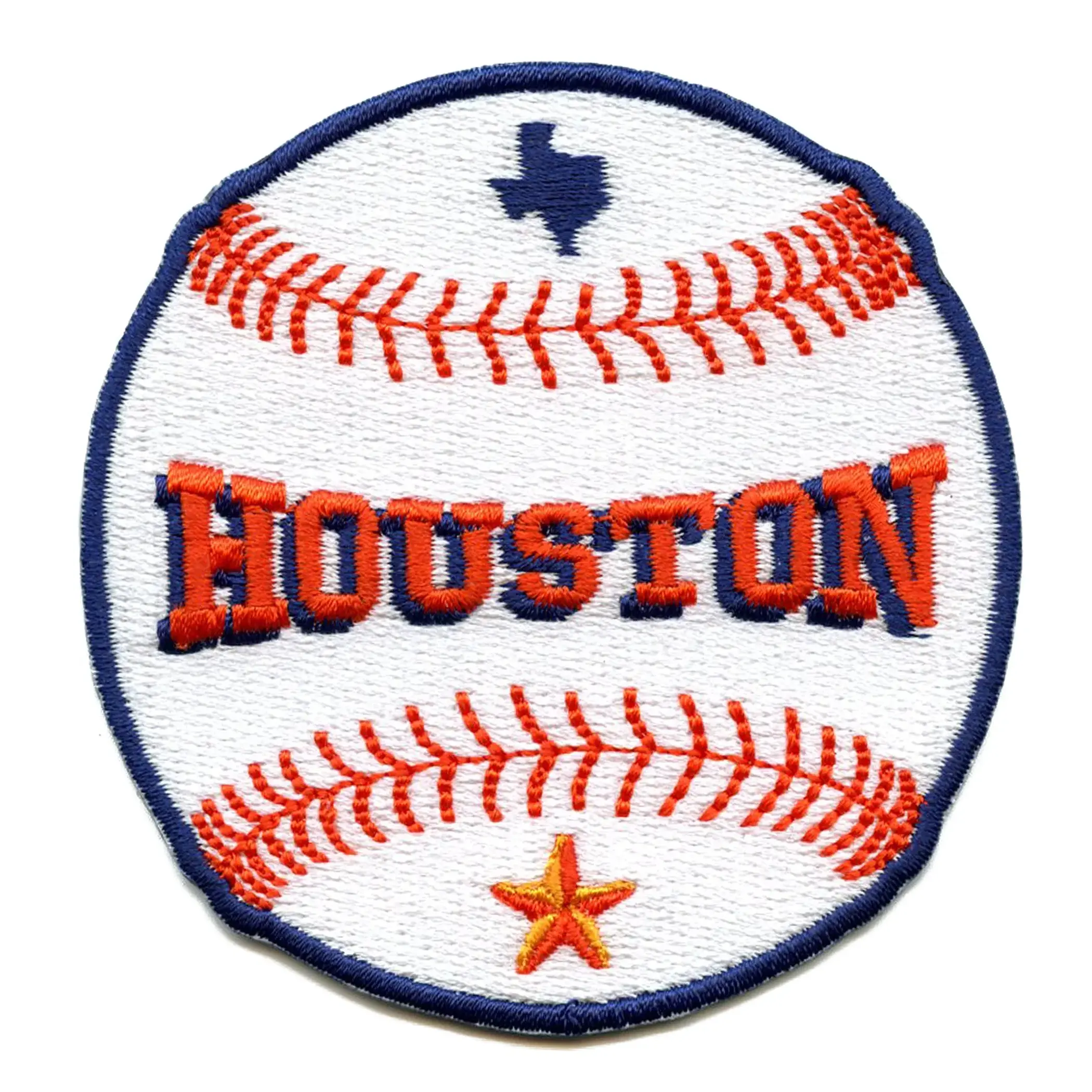 Houston Rockets Baseball Patch