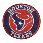 Houston Texans Vintage Round Logo Embroidered Patch