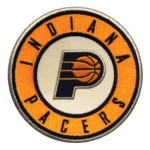 Indiana Pacers Round Basketball Logo Patch