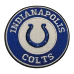 Indianapolis Colts Round Vintage Logo Embroidered Patch