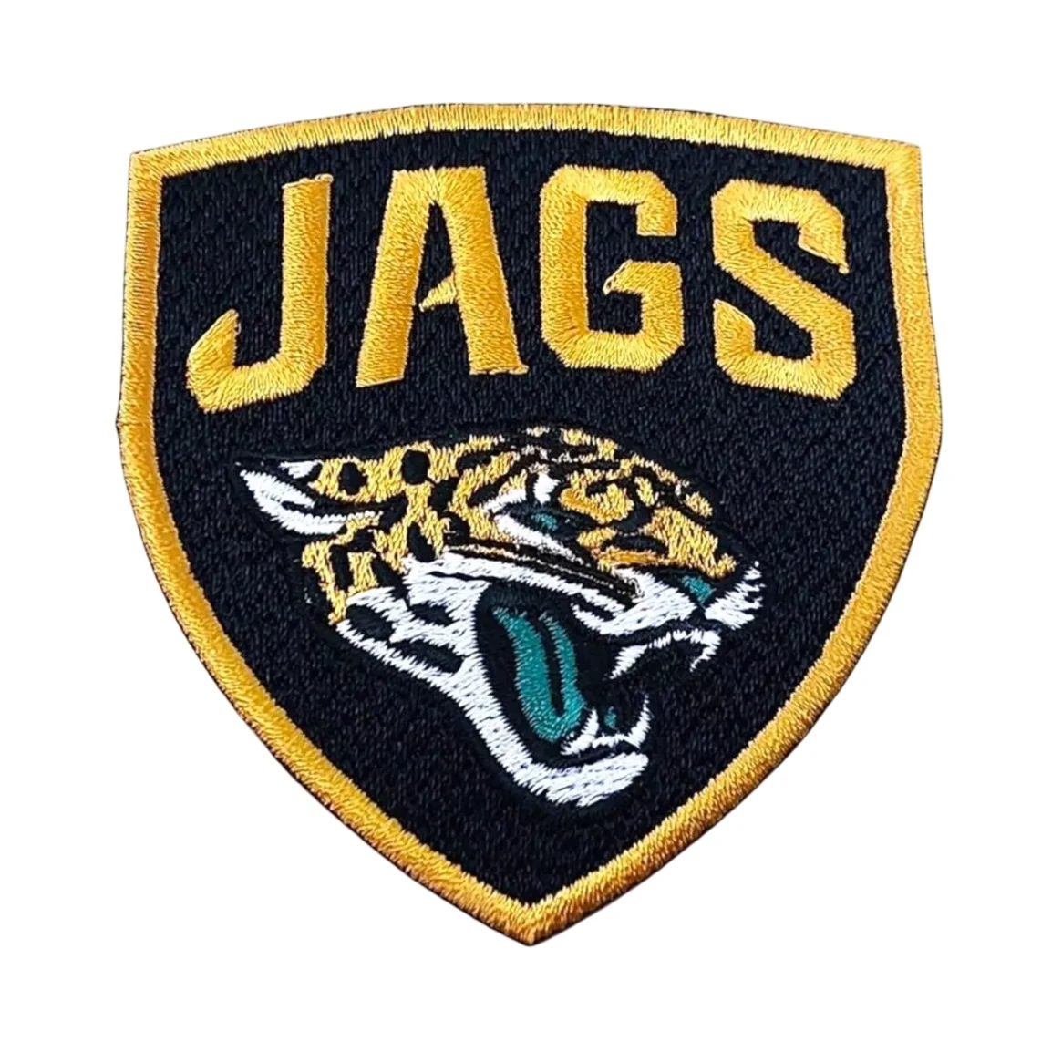 Jacksonville Jaguars "JAGS" Shield Logo Patch