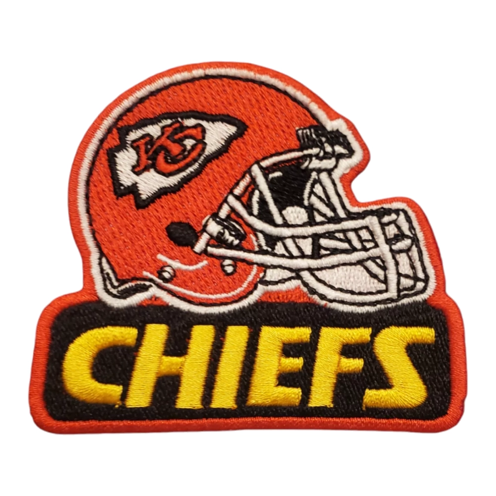Kansas City Chiefs helmet KC logo patch