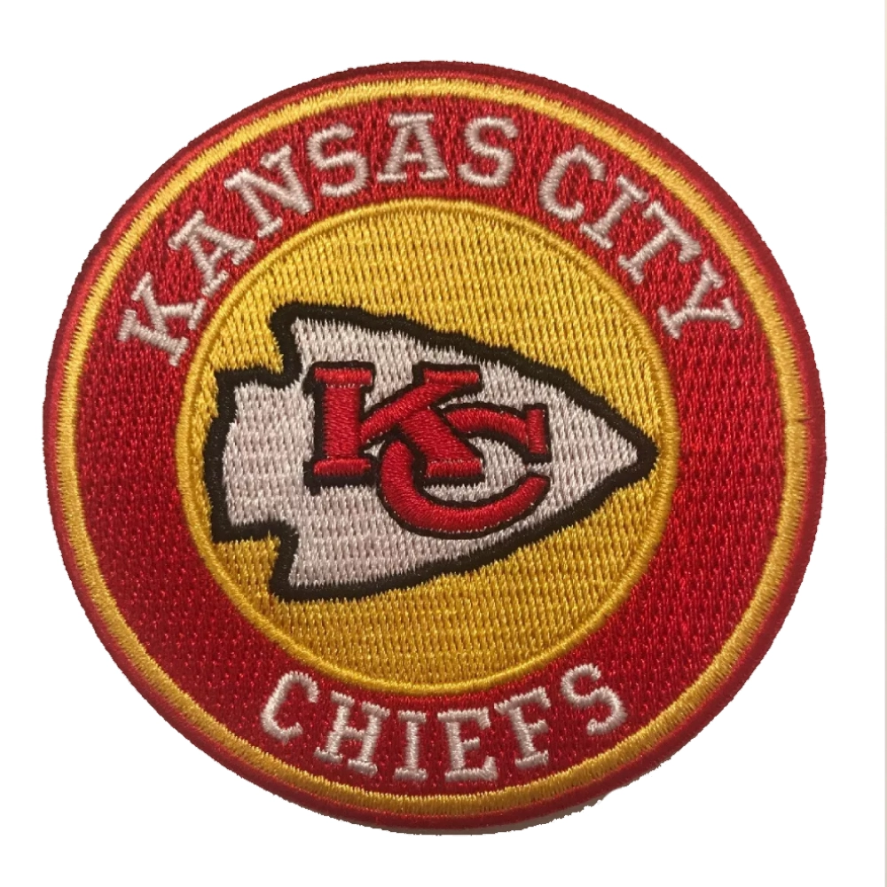 Kansas City Chiefs KC logo patch