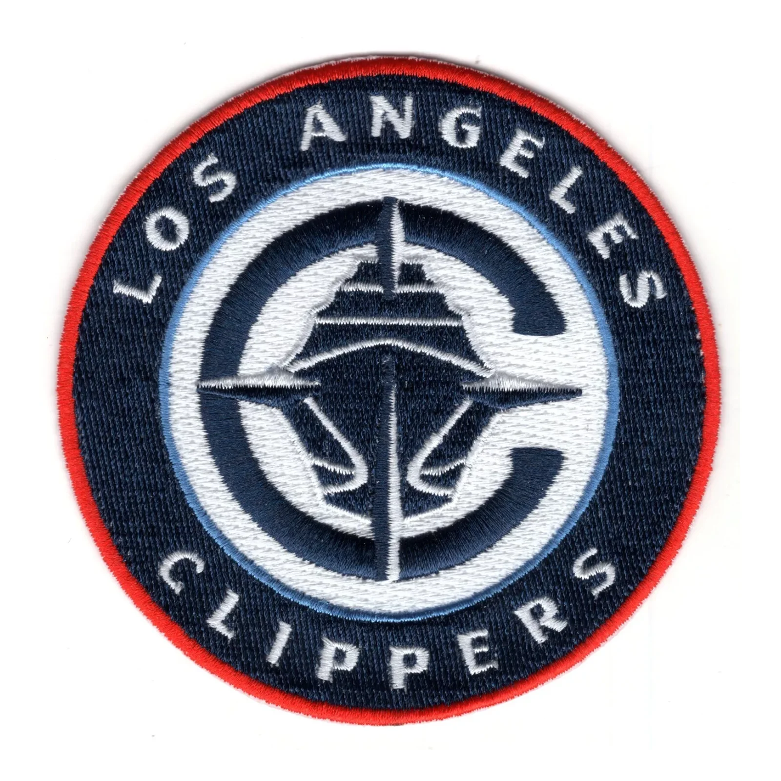 Los Angeles Clippers Round Logo Embroidered Patch