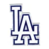 Los Angeles Dodgers "LA" Script Logo Iron-on Patch