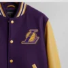 Los angeles lakers “l” basketball jacket patch