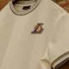 Los angeles lakers “l” basketball shirt patch